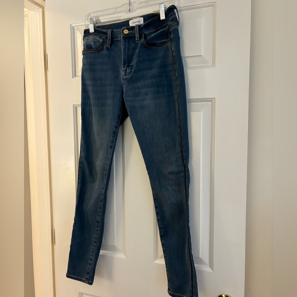 Frame Le High Skinny Jeans, size 28